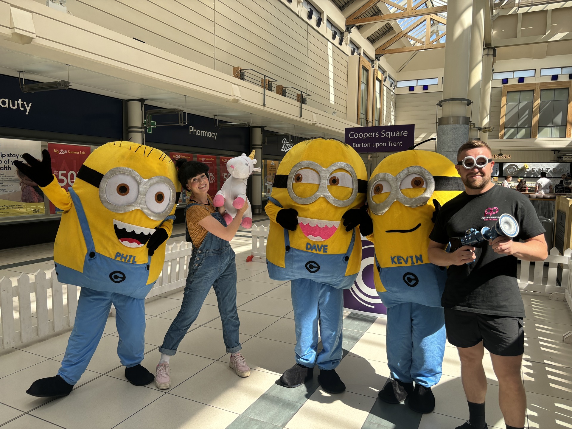 Shopping Centre Events Supported by Pete_Pinnington_Productions